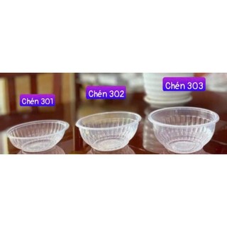 Set 1000( 20cục) chén trong 301/302/303-Kho Sỉ Chai Nhựa Huỳnh Hiệp