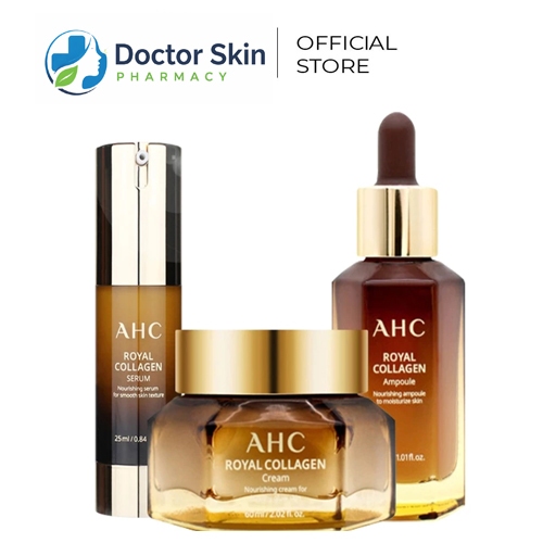 Bộ Kem dưỡng ngày đêm AHC Collagen Royal