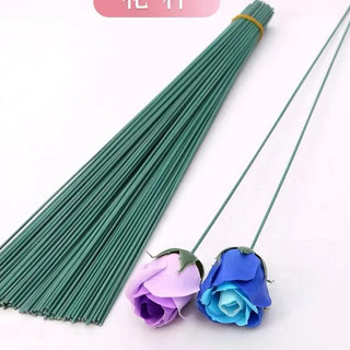 Cành Kẽm Bọc Nhựa Làm Hoa Handmade – Que Kẽm Xanh Làm Cành Hoa Giả Bán Theo Kg
