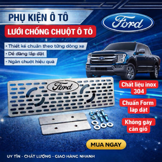 Lưới Chống Chuột Ô Tô Ford Ranger, Everest – Inox 304 – Tự lắp tại nhà, chuẩn form theo xe