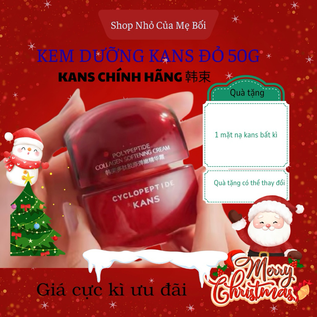 [KANS CHÍNH HÃNG] KEM DƯỠNG POLYPEPTIDE hũ 50G hỗ trợ dưỡng ẩm.Bổ sung Collagen chống lão hoá da