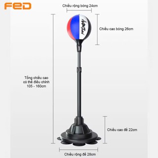 Trụ Đấm Bốc Boxing FED-8725 Cao Cấp (Tặng Găng Tay boxing)