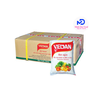 Thùng Bột Ngọt Vedan Size M 6 Gói x 2kg | Mì Chính Vedan Hạt Vừa Cho Quán Ăn, Bếp Lớn