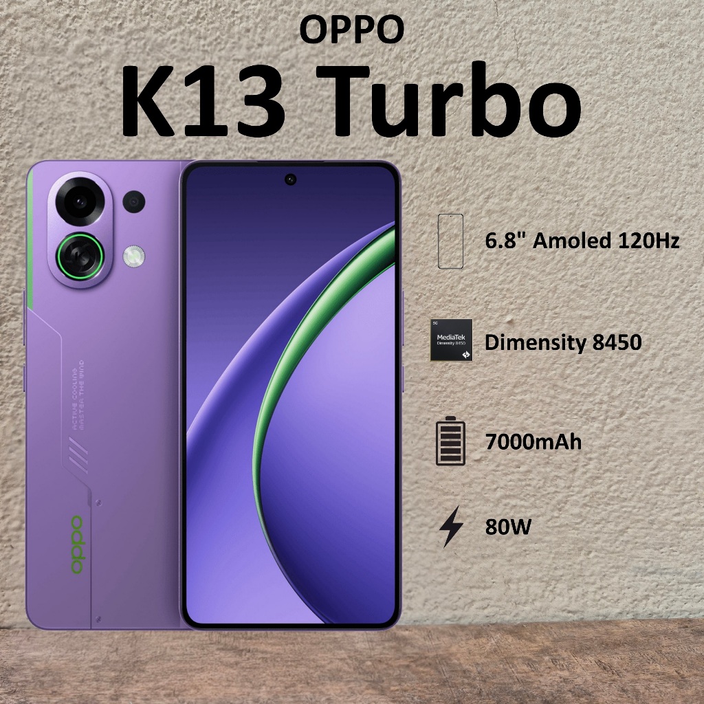Điện Thoại Oppo K13 Turbo 12GB/256GB Mới Fullbox | BigBuy360 - bigbuy360.vn