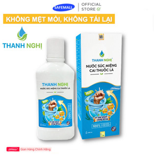  Hộp 400ml nước súc miệng thảo dược Thanh nghị an toàn không mệt mỏi không tái lại SAFEMALL 