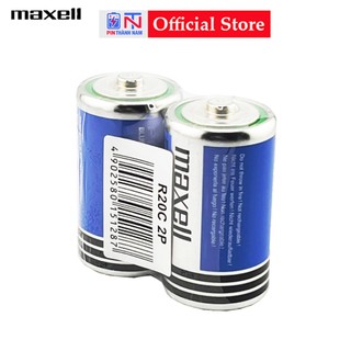  Pin Đại Maxell R20C Xanh Super Vỉ 2 Viên Chính Hãng 