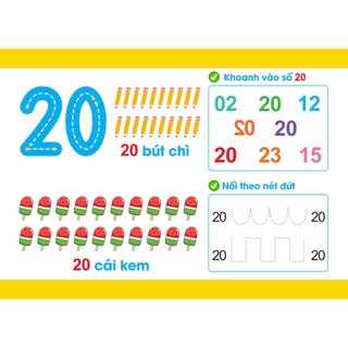 Flash card 32 Thẻ Tô - Vẽ - Viết Xóa Thông Minh Bé Học Chữ Cái Chữ Số