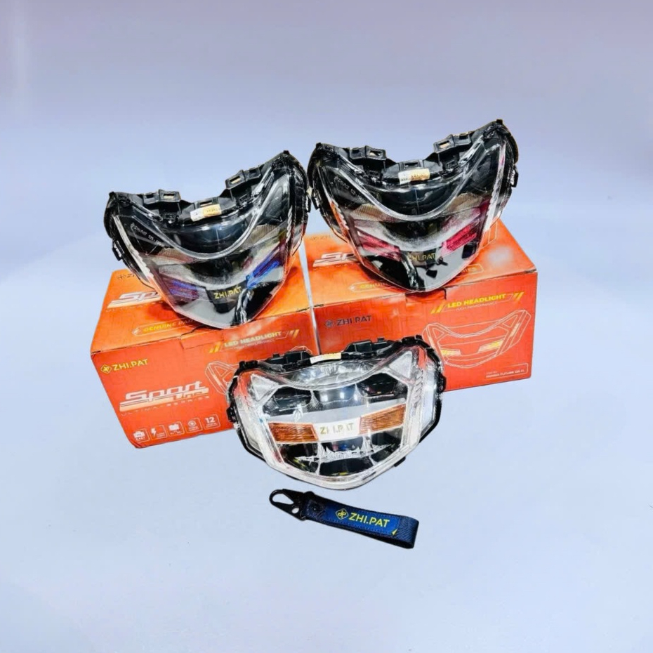 Pha đèn led 2 tầng ZHI.PAT cho xe Future fi 125, Wave 125 fi phụ tùng