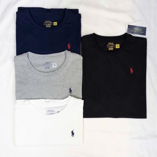   Chính hãng  Áo thun - áo phông POLO ngựa thêu basic đầy đủ bọc tem tag unisex form âu thun cotton no code 