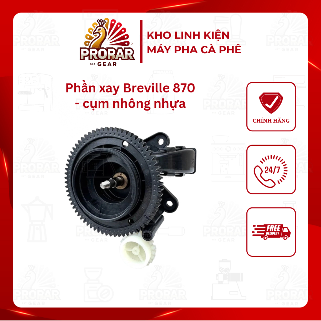 Phần xay Breville 870 - cụm nhông nhựa