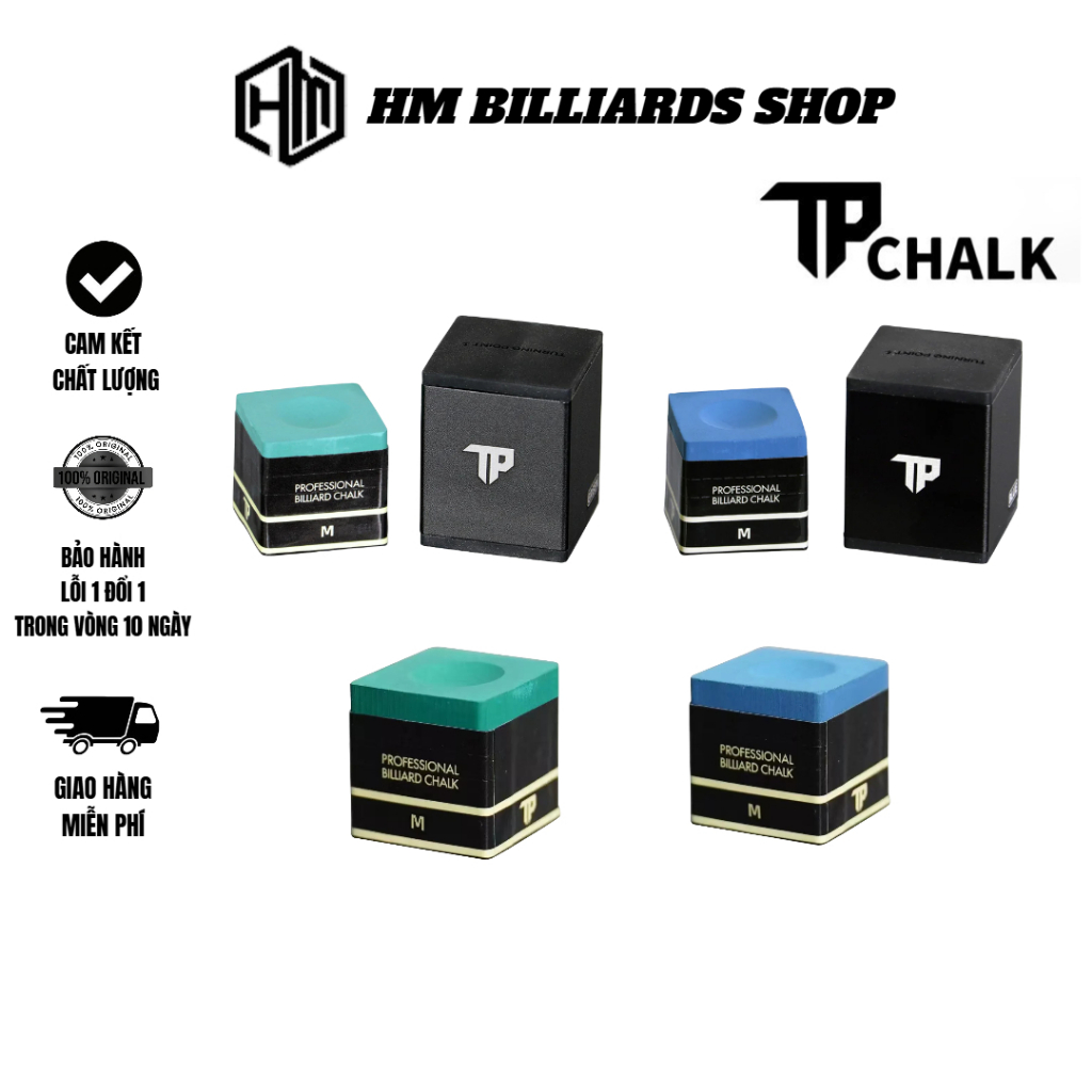 Lơ Bida TP Turning Point Siêu Mịn Không Bụi Hàng Chính Hãng - HM Billiards Shop