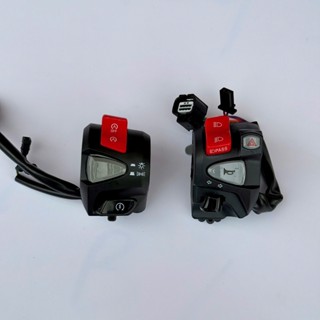  Cặp cùm công tắc Vario 150 V2 nút đỏ lắp đặt được nhiều dòng xe - jack sẵn vario v2 