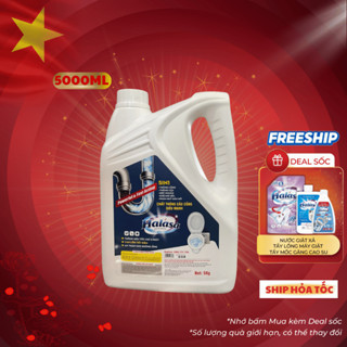  Nước Thông Cống HALASA 5KG Siêu Mạnh Thông Tắc Nghẽn Bồn Cầu Cống Nghẽn Nặng Đọc Kỹ Hưỡng Dẫn Sử Dụng 