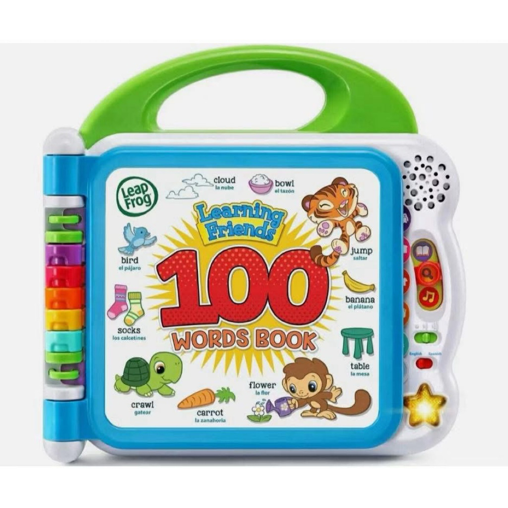 LeapFrog 100 Words Boôk sách điện tử cảm ứng đồ chơi giáo dục sớm chính hãng USA
