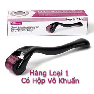 Kim Lăn Tay Tím Derma Roller 540 Đầu Kim Chuyên Dụng Đủ Size Cho Spa (Hàng Loại 1 Có Hộp Vô Khuẩn)