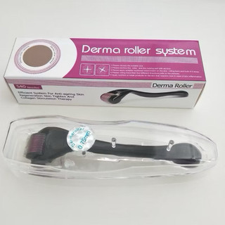 Kim Lăn Tay Tím Derma Roller 540 Đầu Kim Chuyên Dụng Đủ Size Cho Spa (Hàng Loại 1 Có Hộp Vô Khuẩn)