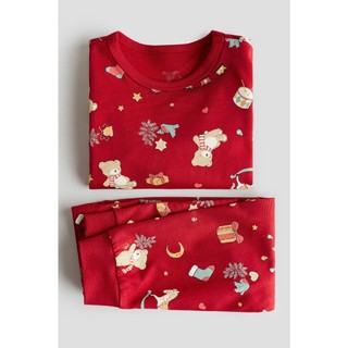 Set bộ quần áo thu đông bé trai HM Auth (sz 4-6m đến 3-4y)