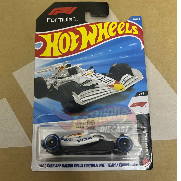 LeHuong Diecast - Xe mô hình Hot Wheels Formula F1 Racing Redbull (Case D 2026 Red Bull)