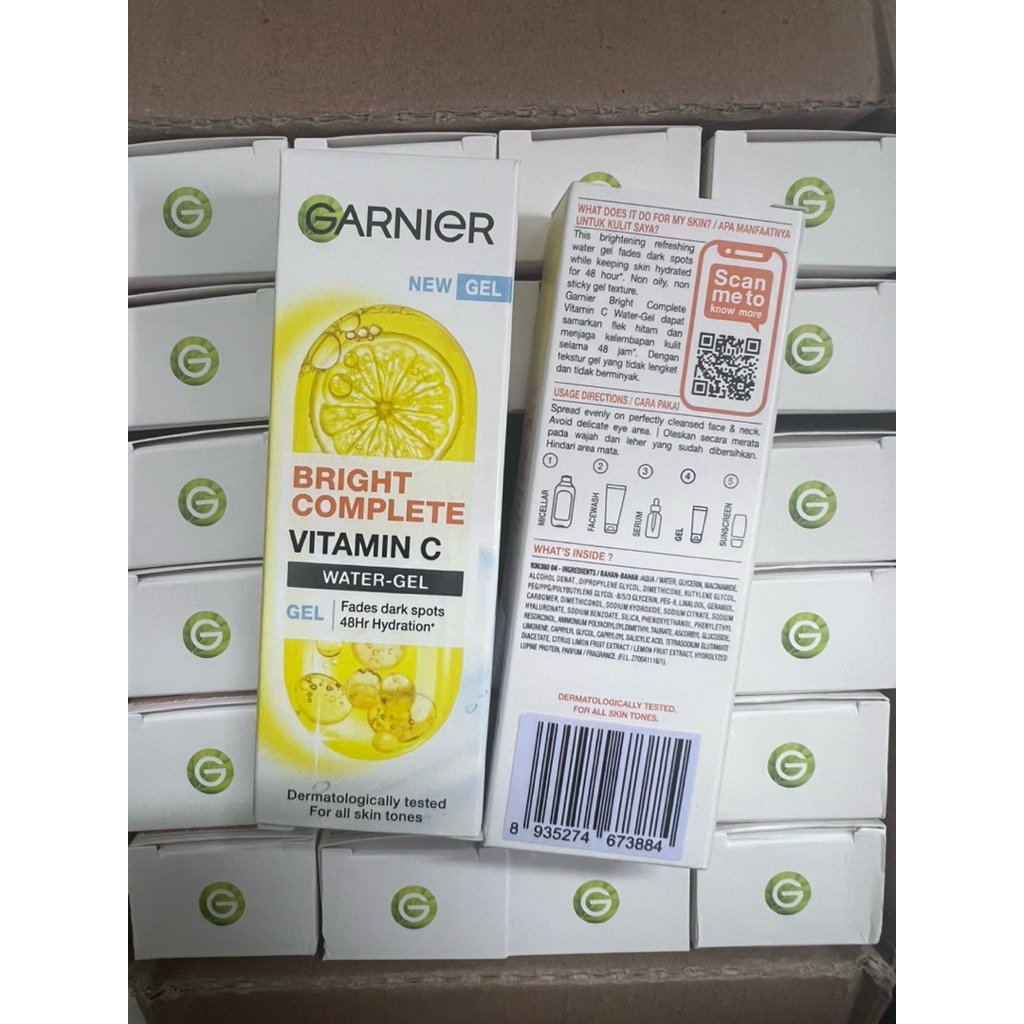 Gel dưỡng ẩm Sáng Da Garnier