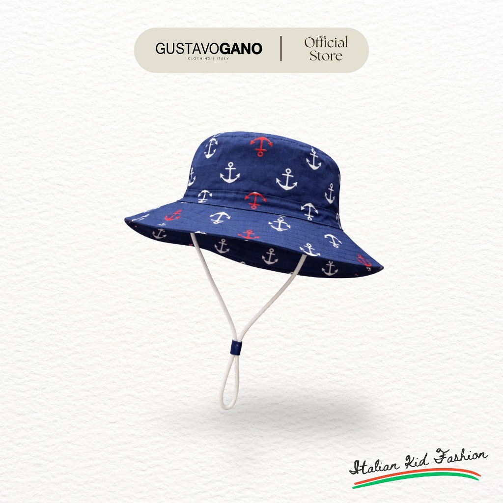 Mũ rộng vành cho bé Gustavo Gano