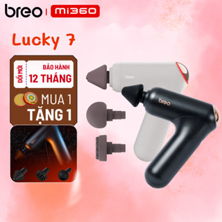  Máy Massage Cầm Tay BREO Lucky 7 - Massage Nóng Giảm Đau Mỏi Cơ - Nhỏ Gọn Mạnh Mẽ 
