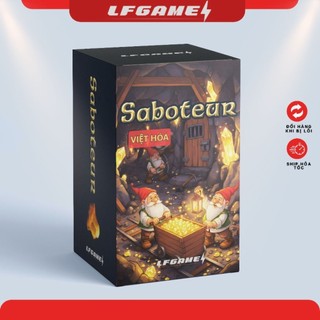  Bộ trò chơi thẻ bài SABOTEUR VIỆT HÓA trò chơi nhập vai cuộc chiến đào vàng 