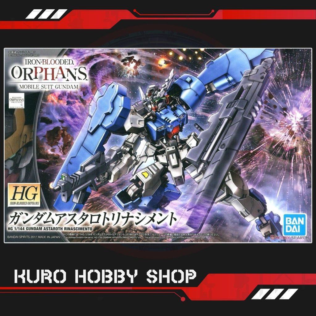 HG 1/144 Gundam Astaroth Rinascimento - Mô hình lắp ráp Bandai