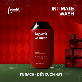  Dung dịch vệ sinh vùng kín nam giới Lepetit Collagen 100ml thơm lâu sạch sâu mềm mịn 