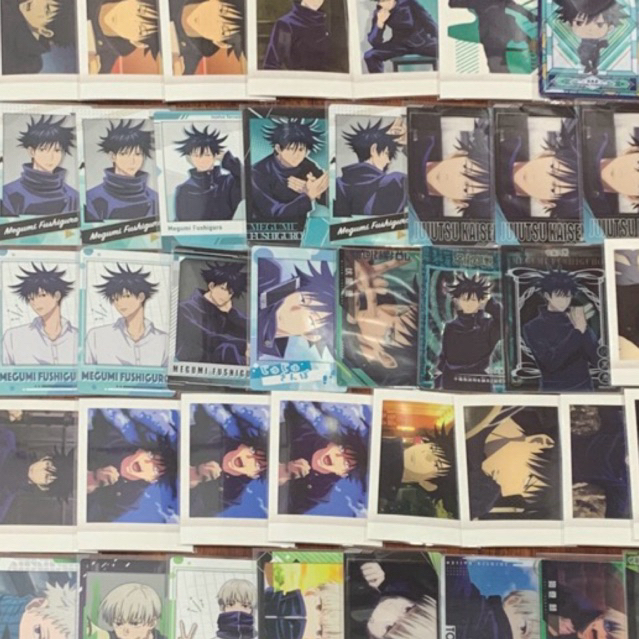 [ TẶNG CARD OFF ] Card Megumi, Itadori, Toge, Nanami Chú Thuật Hồi Chiến Jujutsu Kaisen (đọc kỹ mô t
