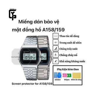 Miếng dán bảo vệ màn hình đồng hồ dành cho các mẫu A158 và A159