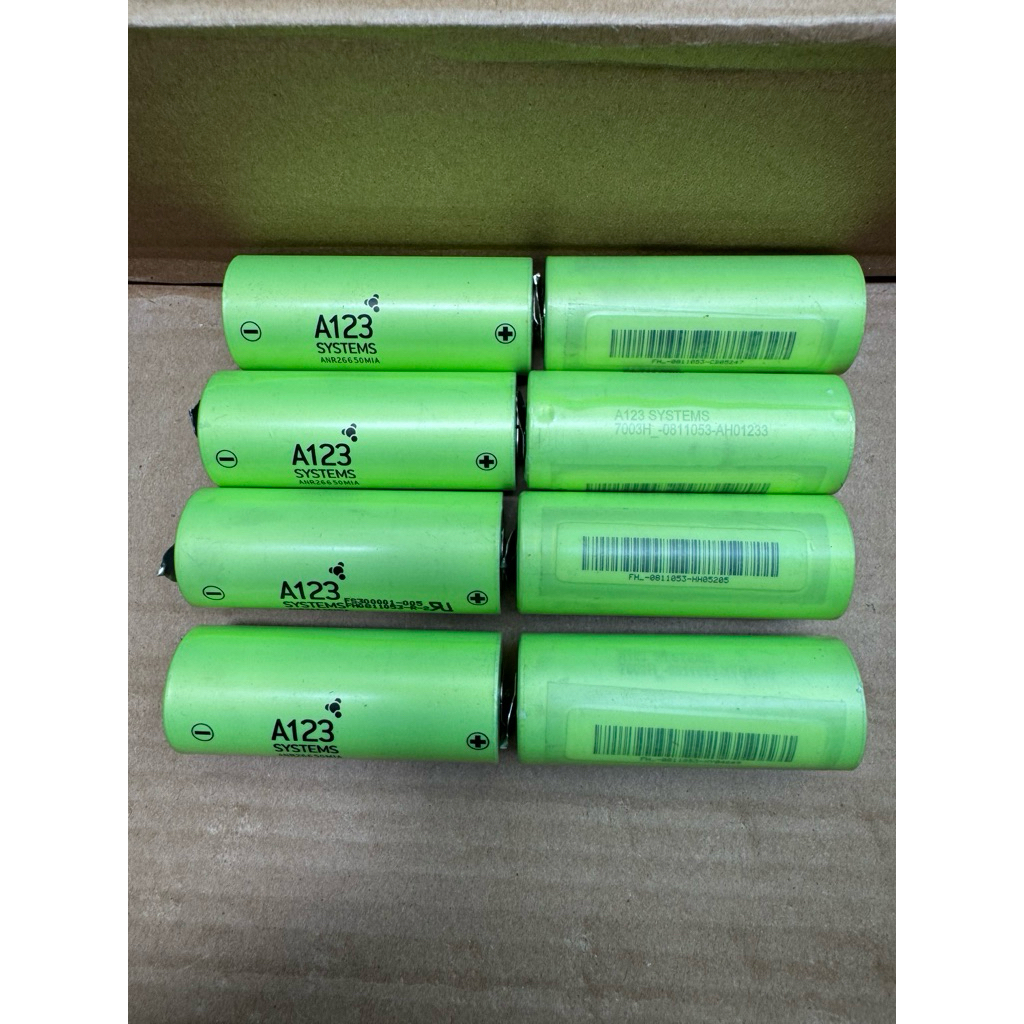 combo 8cell A123 tháo khối