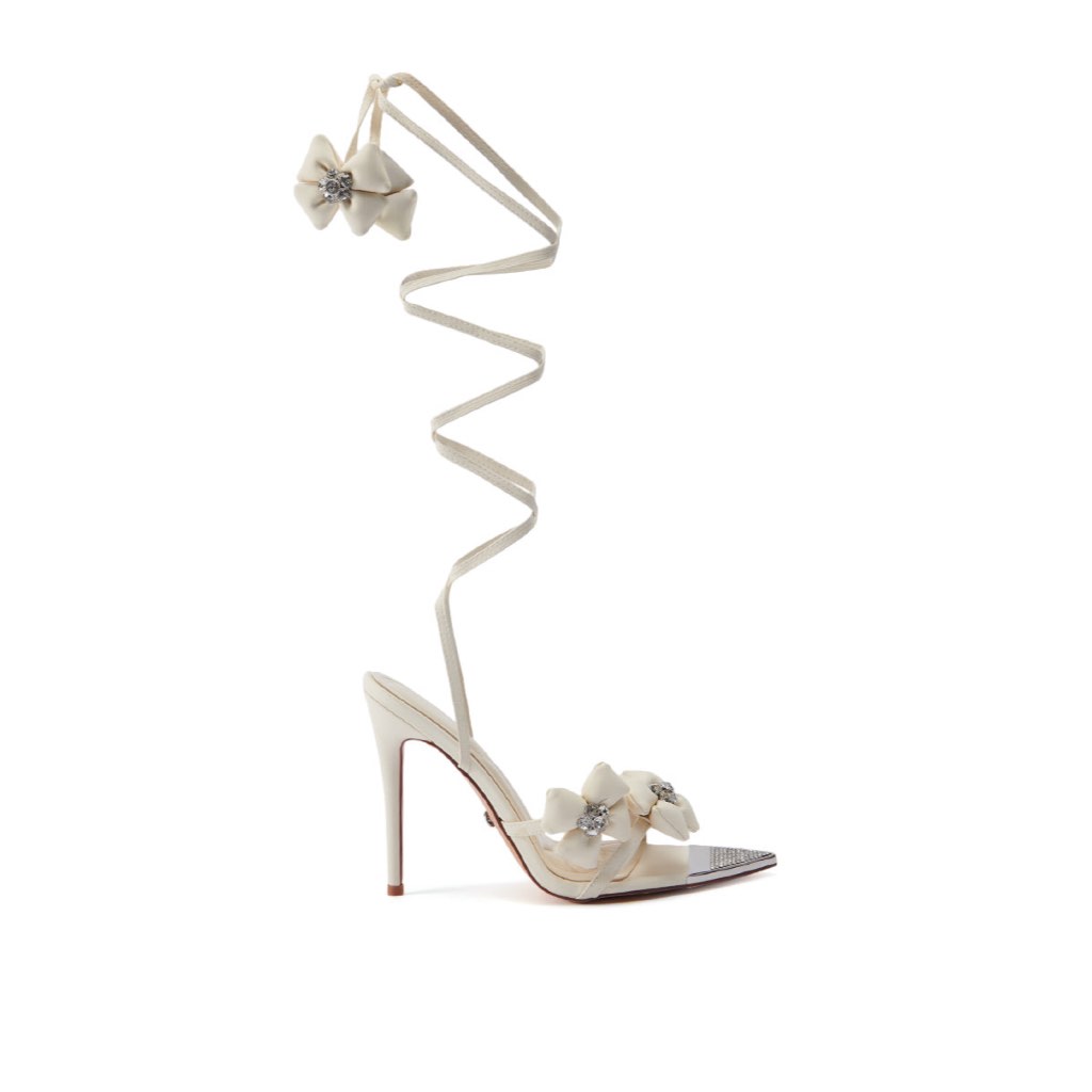 (Đặt trước) Giày sandal cao gót AZALEA WANG ELAINE EMBELLISHED