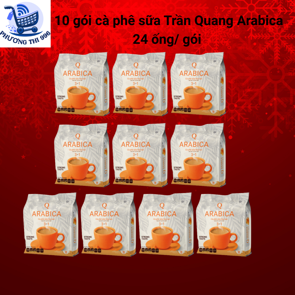 Cà phê sữa Trần Quang Arabica- 24 gói/túi