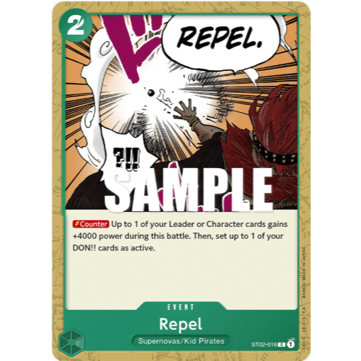 [Thẻ bài OnePiece] ST02-016 | C | EVENT Repel