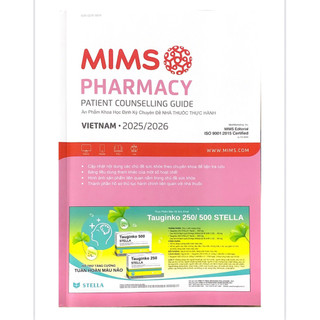 Sách - Mims Pharmacy Việt Nam 2025/2026