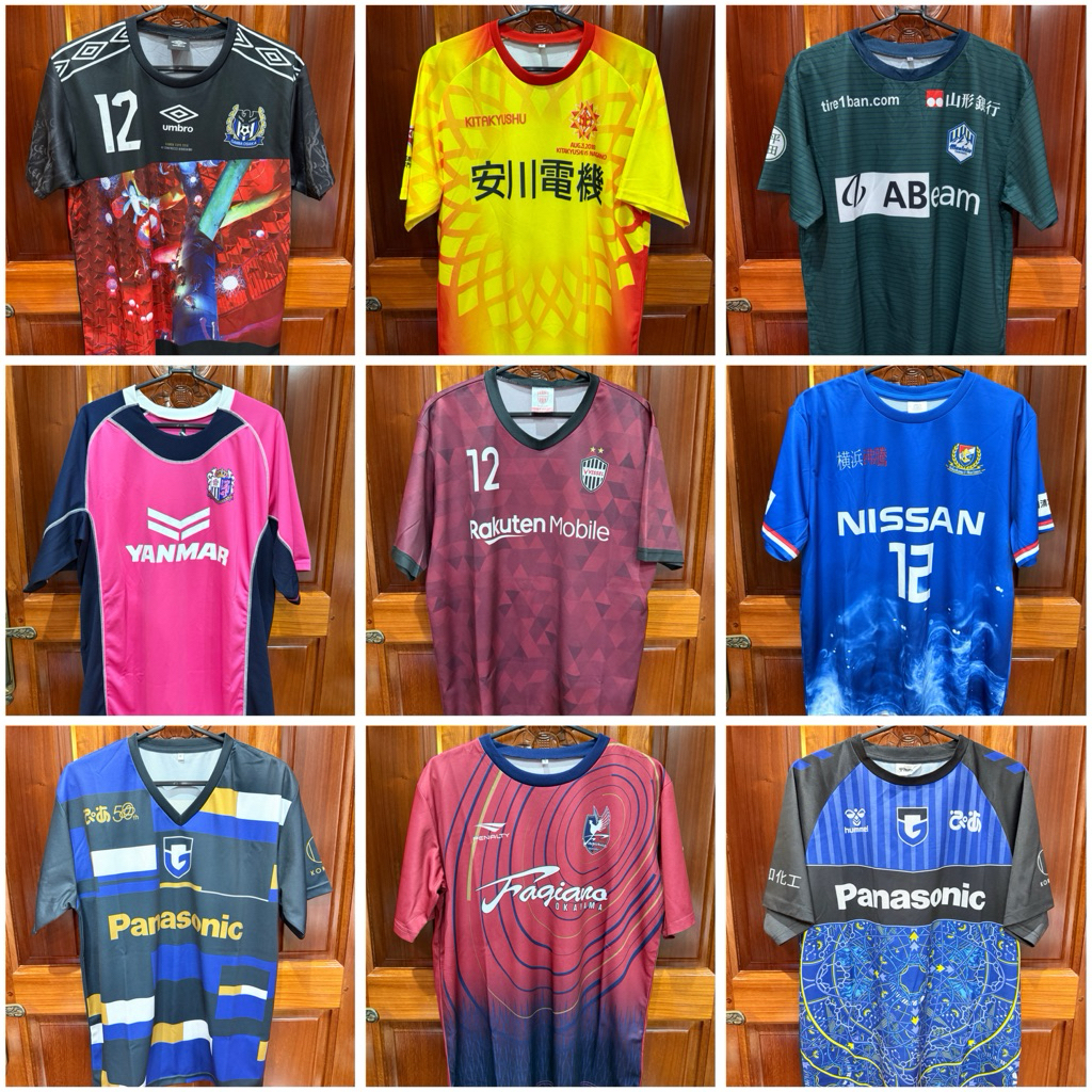 [GIỎ 2] ÁO FAN CỦA CÁC CLB BÓNG ĐÁ J-LEAGUE (NHẬT) - CHÍNH HÃNG - 2HAND