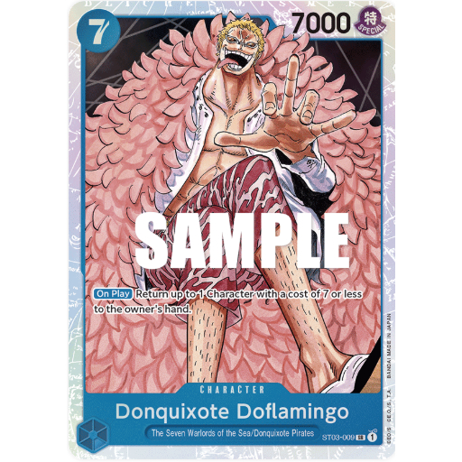 [Thẻ bài OnePiece]  ST03-009 | SR | CHARACTER Donquixote Doflamingo
