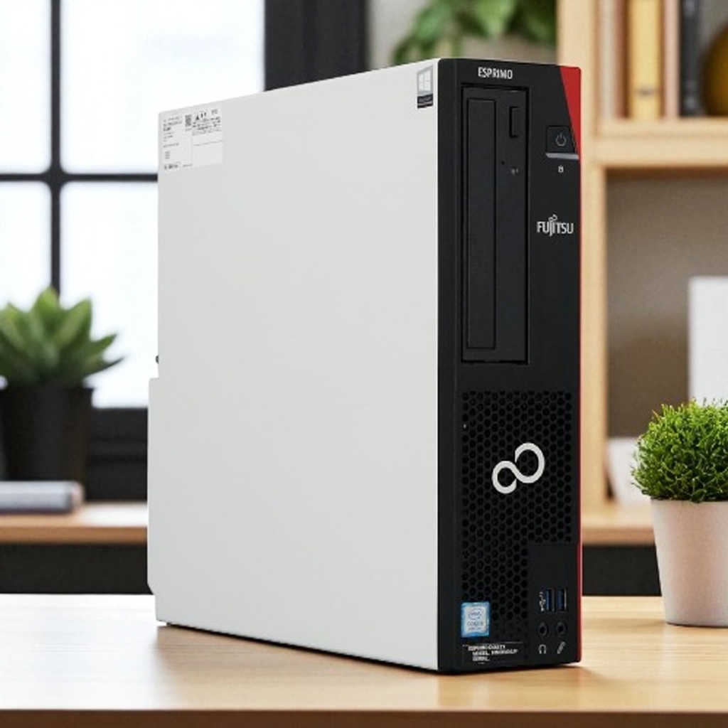 Máy Tính Để Bàn Fujitsu Core i7 8700, Ram 16GB, SSD 256GB Cho Văn Phòng Tích Hợp Wifi, Bluetooth