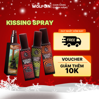  Xịt Thơm Miệng Kissing Spray LYD Wolf ON Hương Trái Cây Bạc Hà Thơm Mát Sảng Khoái Nhỏ Gọn 20ml 