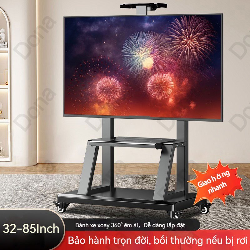 32-85inch Giá Treo Tivi Di động Kệ Treo Tivi Có Bánh Xe Di Chuyển Thích Hợp Sử Dụng TạI Nhà Và Phòng