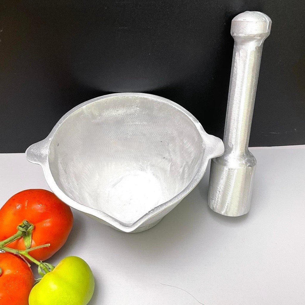 Bộ Chày Cối Gang Đúc Thủ Công Dày Dặn Chắc Chắn || Đủ Size To Và Nhỏ - Gang Đúc Truyền Thống