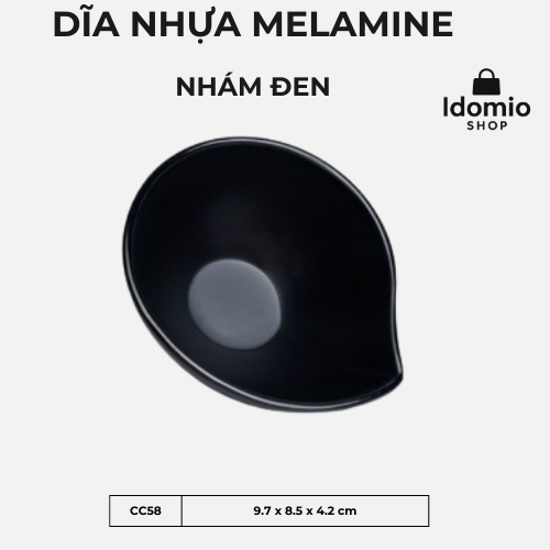 Chén Nước Chấm Đen Nhám - CC58N