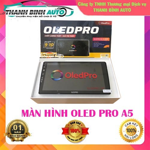 Màn hình android cho ô tô Oledpro A5 - Bảo hành chính hãng 18 tháng phù hợp tất cả các dòng xe