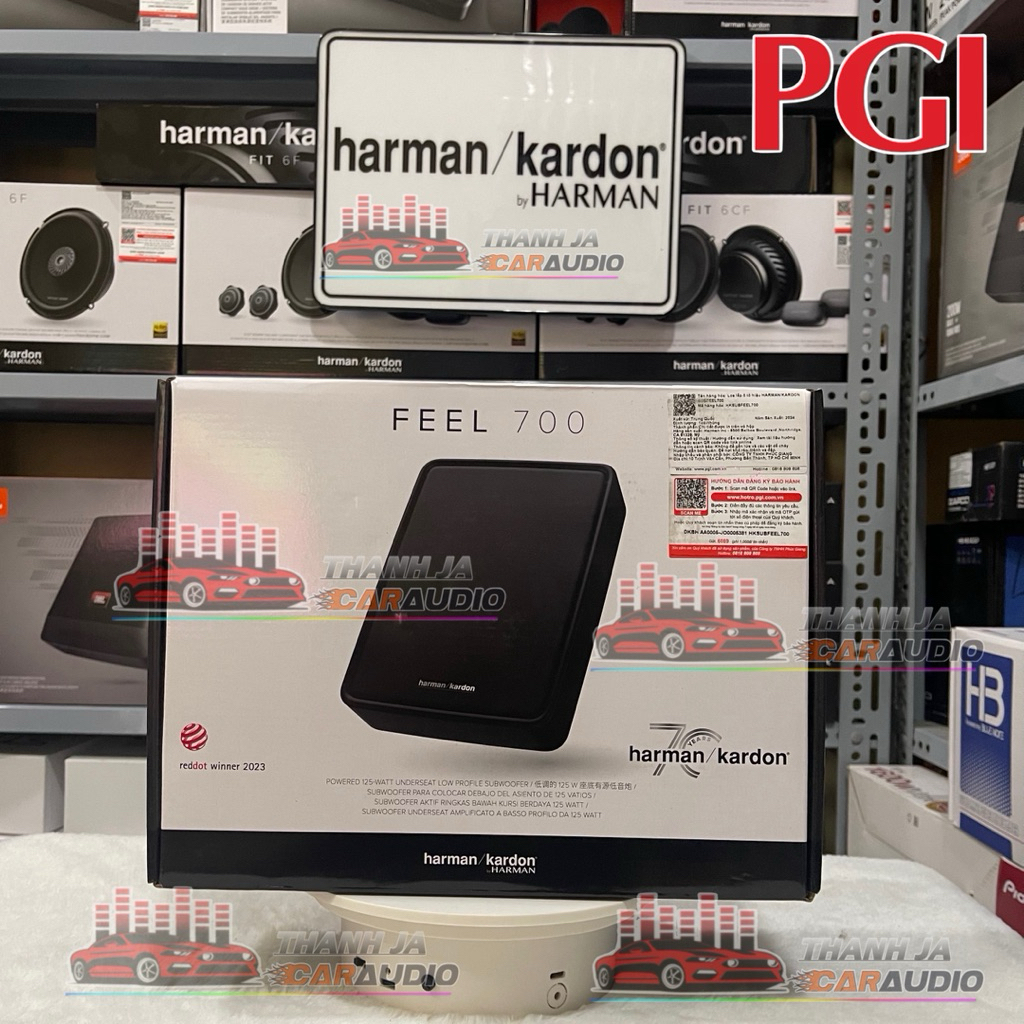 Harman Kardon Feel 700 Và Gói Phụ Kiện Cao Cấp, Loa Sub Xe Harman Kardon, Loa Siêu Trầm ôtô Harman K