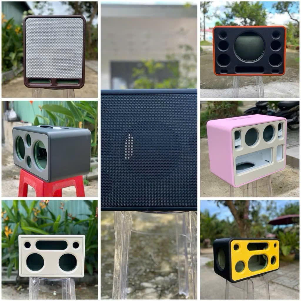 Box loa bọc da hoàn thiện theo yêu cầu, Thùng loa hoàn thiện LT Speaker Box