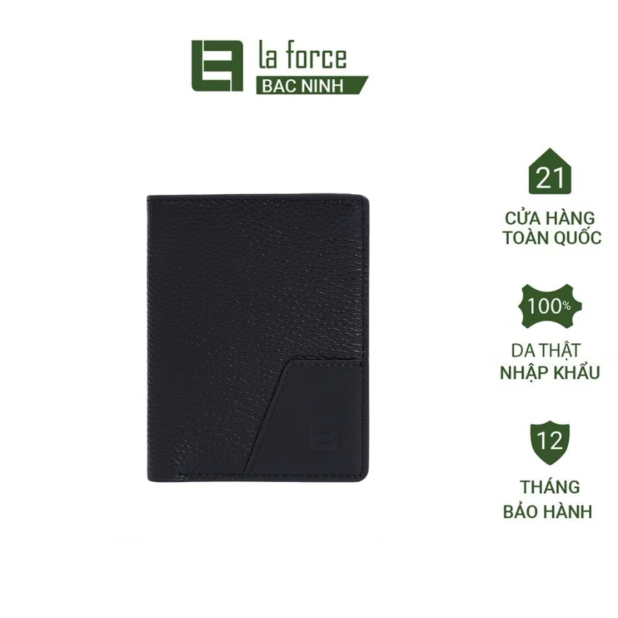 Ví da nam LAFORCE VLAD-32D dáng đứng da bò cao cấp CHÍNH HÃNG