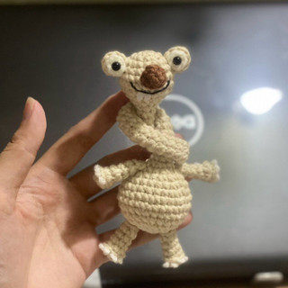 [Crochet-Ảnh thật] Móc khoá len nhân vật Sid cổ dài