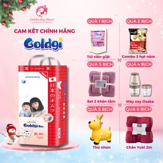  Bỉm Goldgi Eco Nhật Bản  MẪU MỚI NHẤT  Đủ Size Từ NB M L XL XXL Siêu Mỏng Nhẹ Thấm Hút Khô Thoáng. 