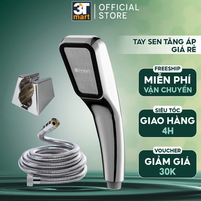 Bộ vòi sen tăng áp GIÁ RẺ C'MON TS-09