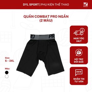  Quần combat NK Pro ngắn | Quần combat thấm hút tốt co giãn thoáng khí phù hợp chơi thể thao pickleball 